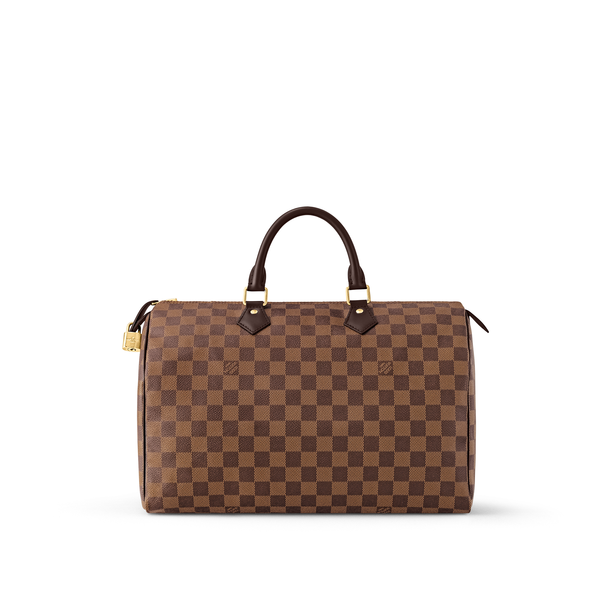 Speedy 35 Damier Ebene Canvas - Handbags | LOUIS VUITTON